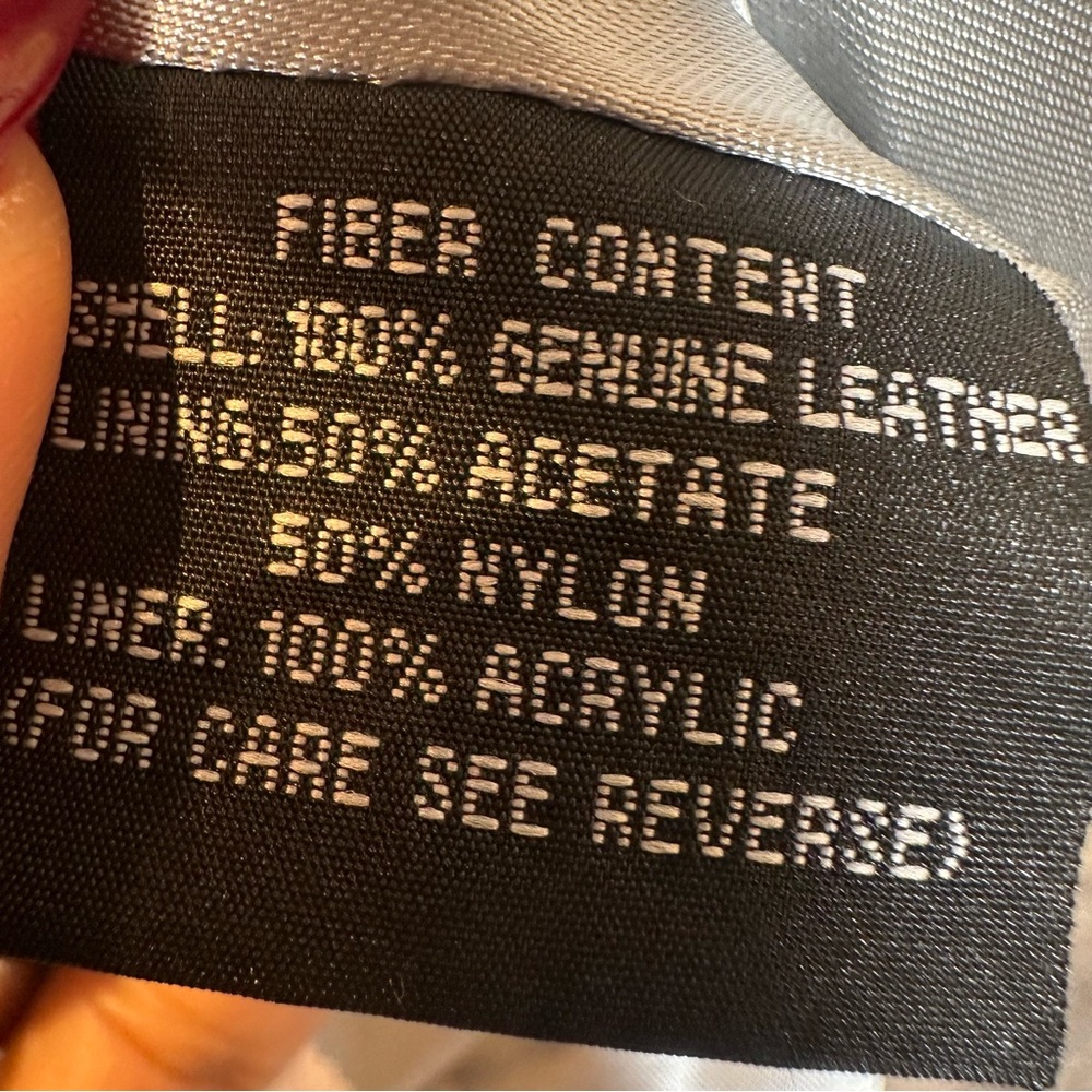 Frequency Silver Leather Jacket - image 8